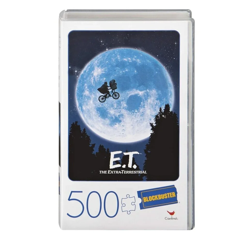 Retro Blockbuster VHS Case Extra Terrestrial Movie 80s Finished size is 18